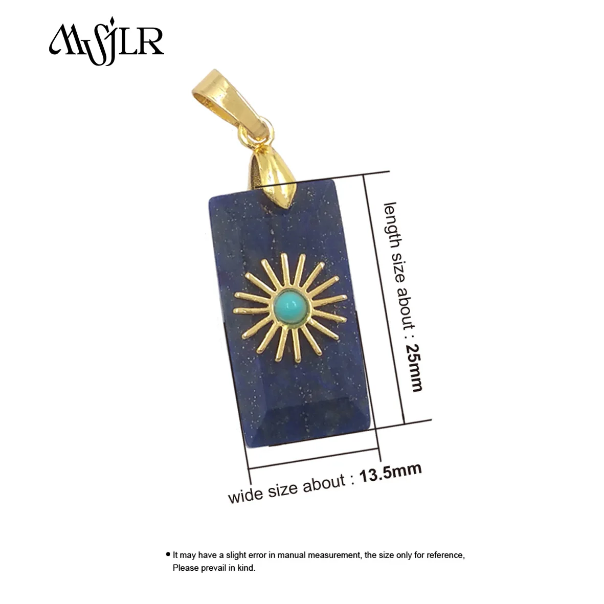 

SP034 Hot Selling High Quality Square Flower Shape Pendant With 18k Gold Plated For Women Birthday Gifts