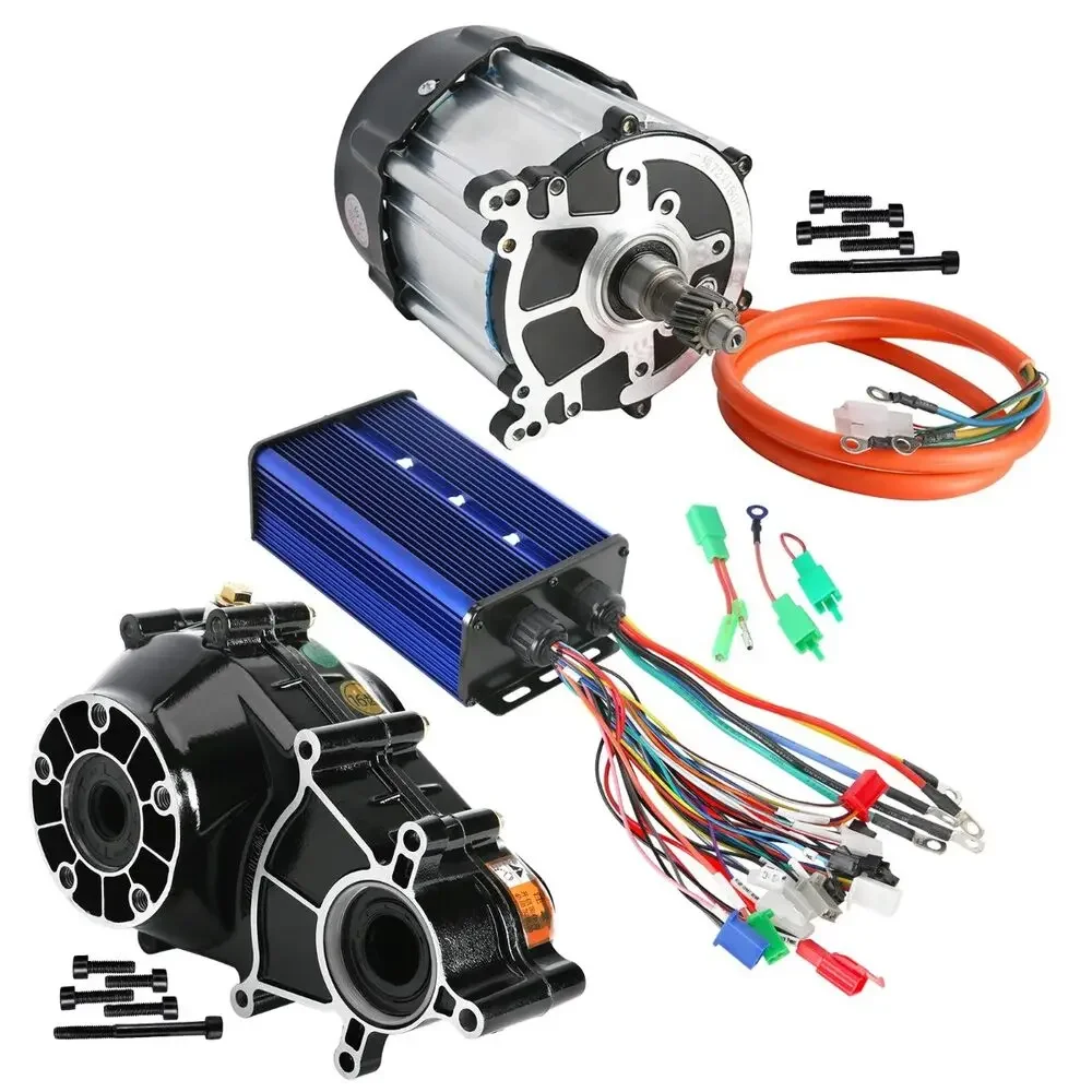 72v 1500w Borstelloze Motor Controller Differentieel Versnellingsbak voor Mini Go Kart ATV Trike Elektrische Golfkar Voertuig motorfiets Onderdelen