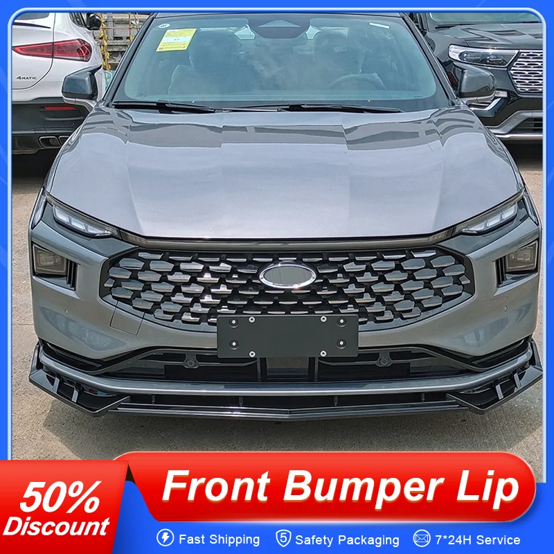 

Ford Mondeo Fusion Mondeo ST 2022 2023 2024 Car Front Bumper Splitter Lip Chin Spoiler Body Kit Diffuser Accessories