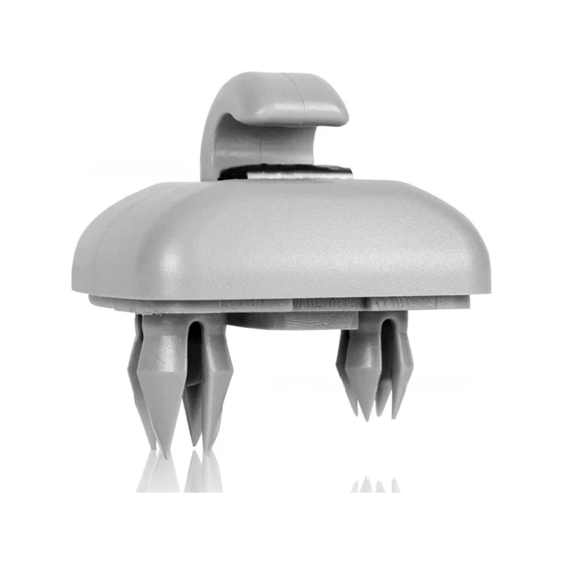 Auto-Sonnenblenden-Clip Grau Innenraum-Aufhänger Haken-Clip Halterung für Audi A1 A3 S3 A4 S4 Allroad A5 S5 Q3 Q5 8U0857562A 8E0857562 – Detail 10