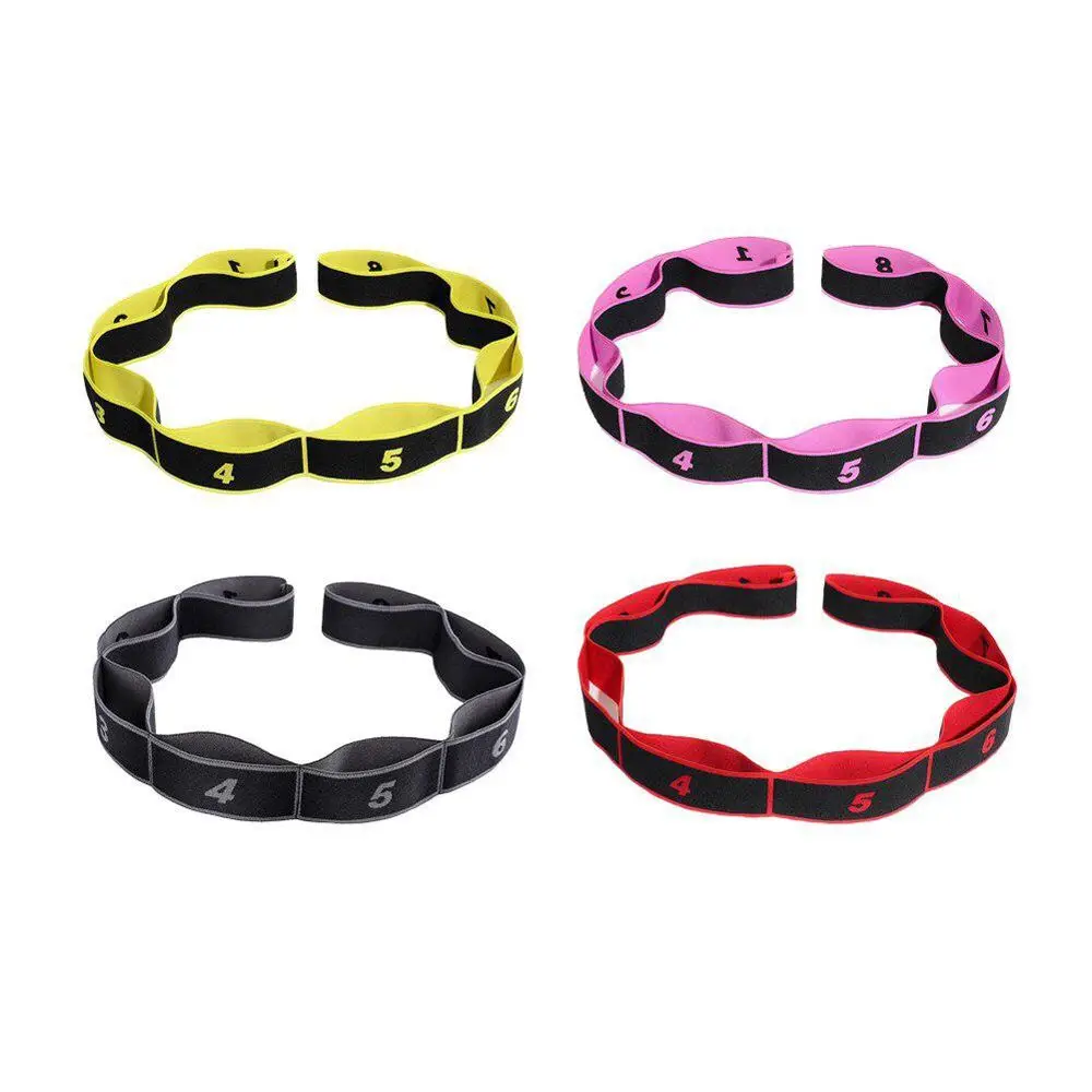 

Elastic Pull Rope Stretch Rope Fitness Equipment Pilates Yoga Belt Yoga Pull Strap Elastic Band Stretch Belt Resistance Bands
