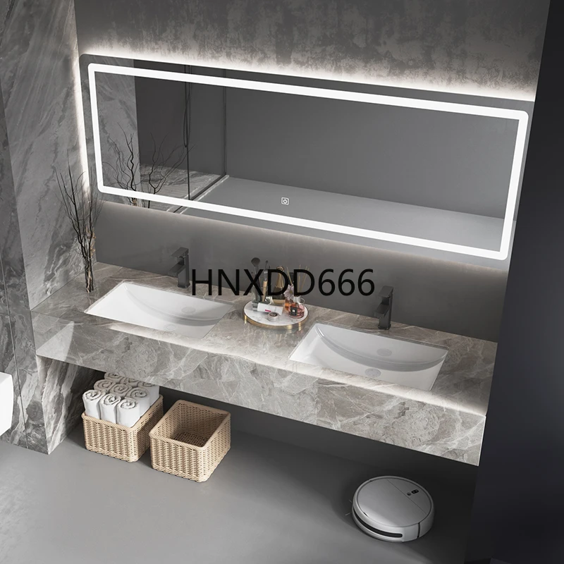 Lavabo lavabo doppio lavabo monostrato lastra di roccia