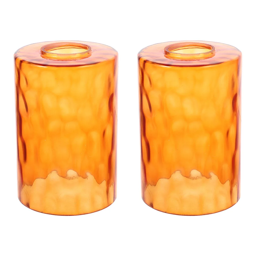

2Pcs Versatile Glass Lampshade Cover Intricate Design Timeless Interior Accessory Glass Lamp Shades Small Lamp Shades