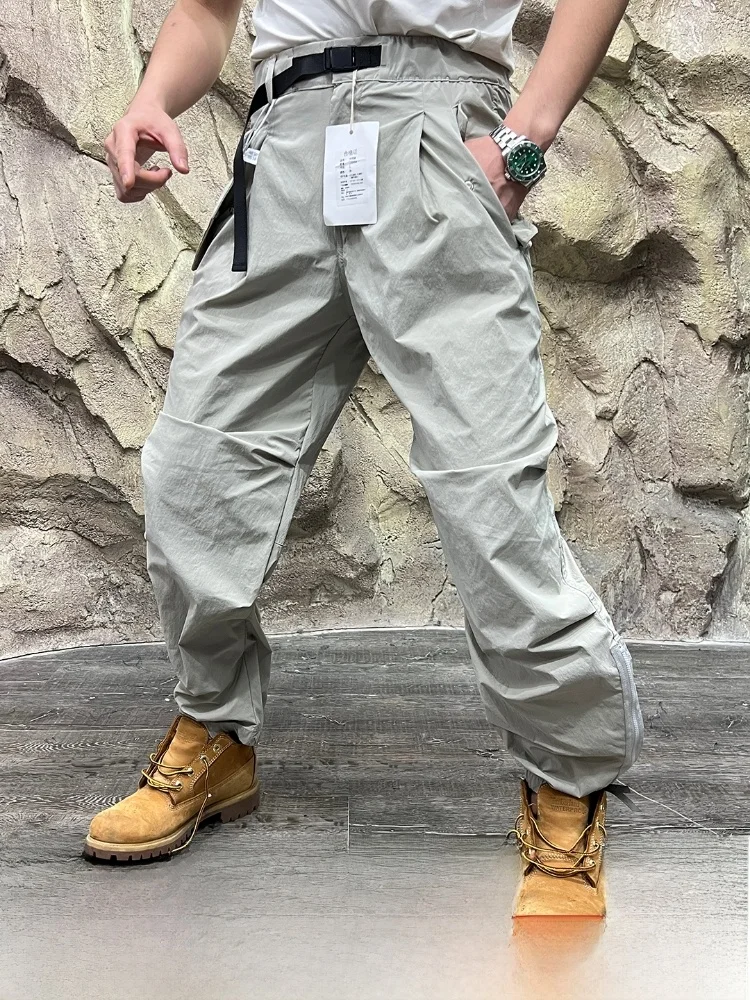 

Уличные горные серии дышащие водонепроницаемые рабочие брюки на молнии Qui Dry прямые брюки для пар повседневные брюки