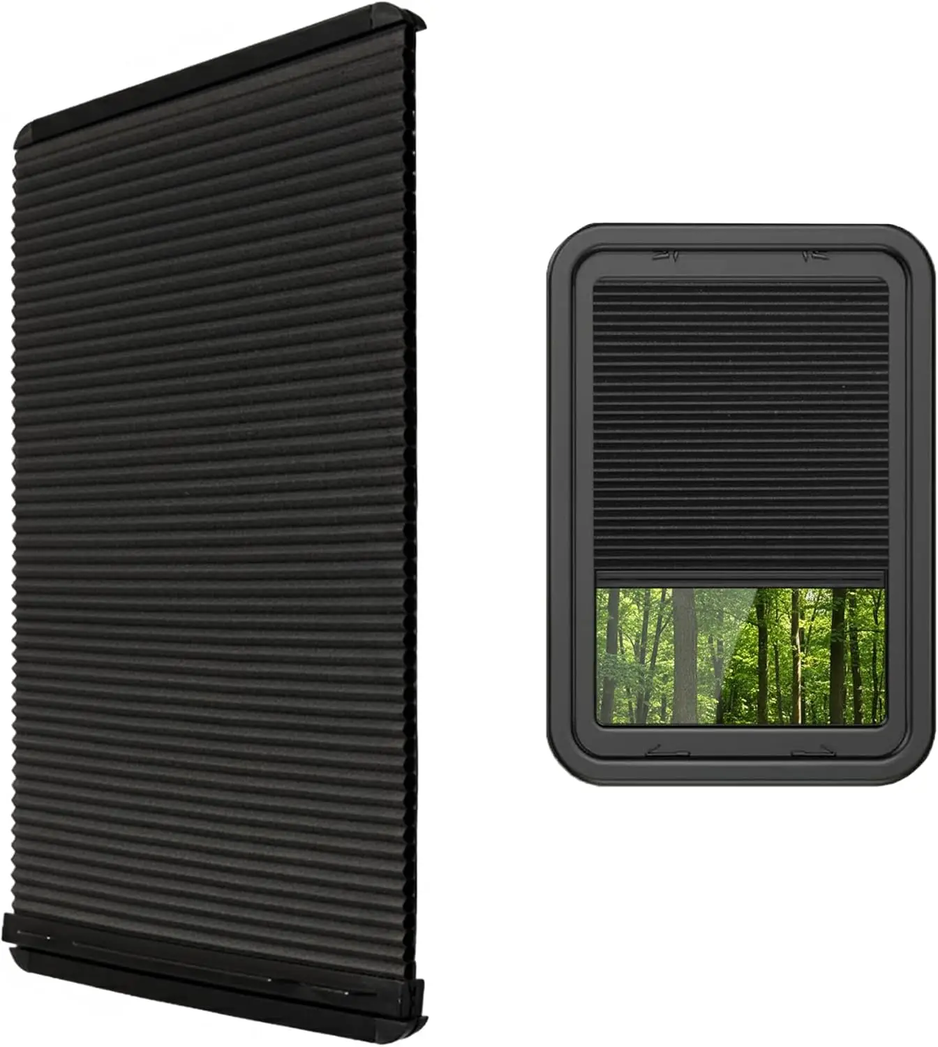Persiana Celular de Repuesto para Ventana de Puerta de RV, para Puertas de Entrada Lippert Preparadas, 12" x 21"