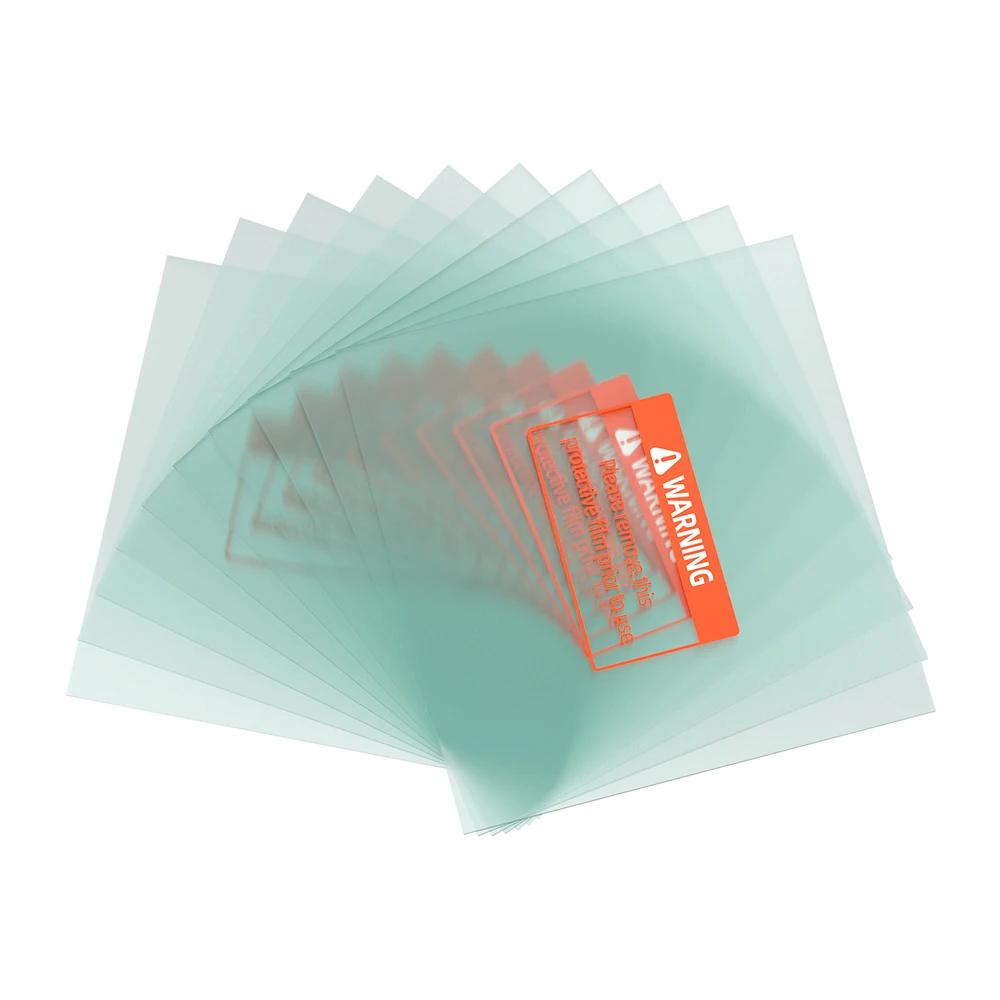 عدسة بديلة خارجية لشاشة عرض كبيرة من ANDELI وأغطية عدسات بديلة داخلية لقناع خوذة اللحام