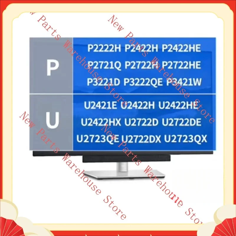 L FOR SB521A Multimedia Speaker USB Monitor Sound Bar Black