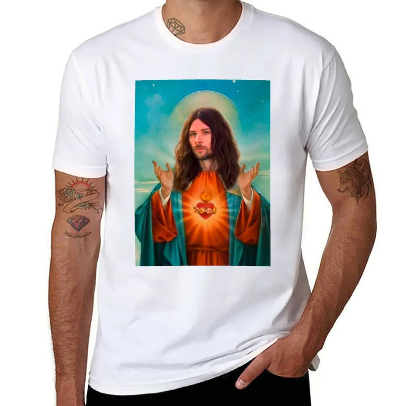 

shirts 100% is man shirts jesus graphic t cotton man t for funny cotton shirts T-Shirt mitch t