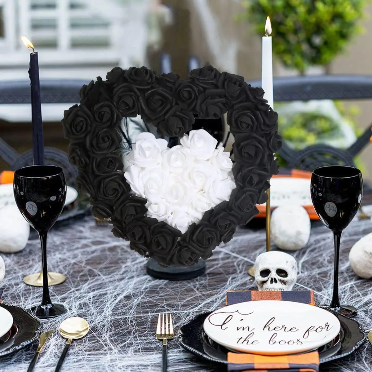 50 قطعة من رؤوس زهور الورد الاصطناعية، ورود وهمية رغوية ذات مظهر حقيقي مثالية للحرف اليدوية، باقة الزفاف، ديكور الحفلات #2