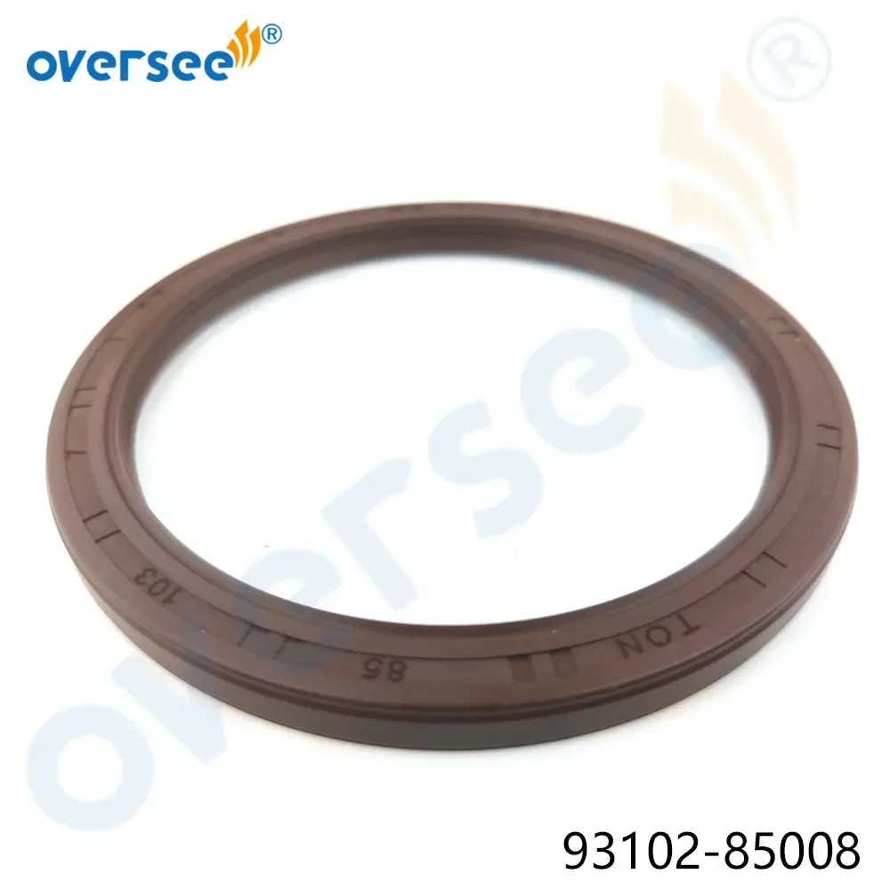 Oversee 93102-85008-00 Oil Seal for Yamaha 115HP 150HP 175HP 220HP 250HP 300HP Outboard Engine Crankshaft Piston