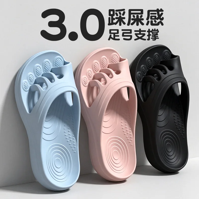 Claw drag five-finger slippers women's summer 2026 new hallux valgus toe separation arch support non-slip sandals - view 5
