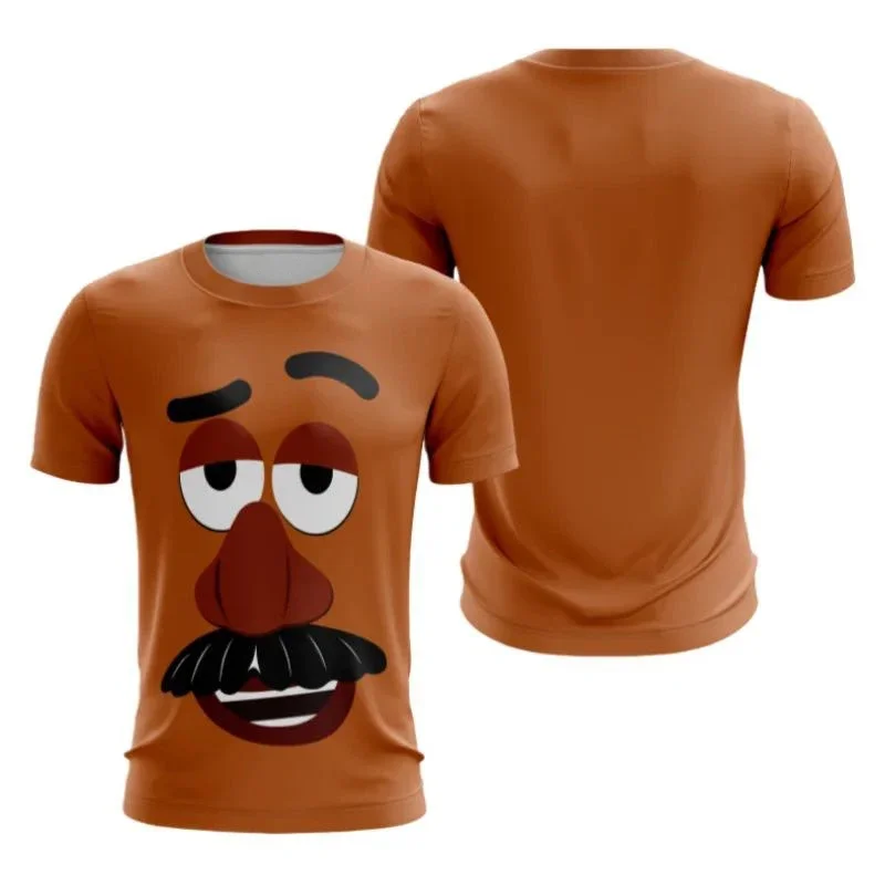 Beliebte Spielzeuge, Rollenspiel-T-Shirts, 3D-Druck, lässige Cartoons, Halloween-Mode, Streetwear, Familien- und Eltern-Kind-Kleidung – Detail 7