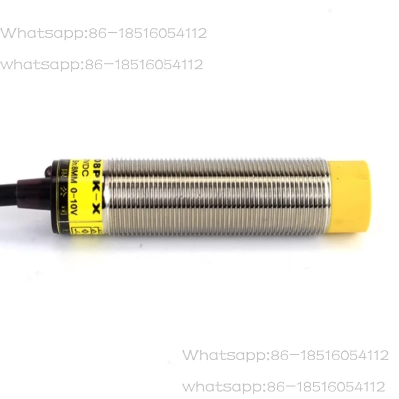M18 Analog Proximity Switch M12 M30 Linear Displacement Sensor Output 0-10V 4-20mA Distance 8mm Inductive