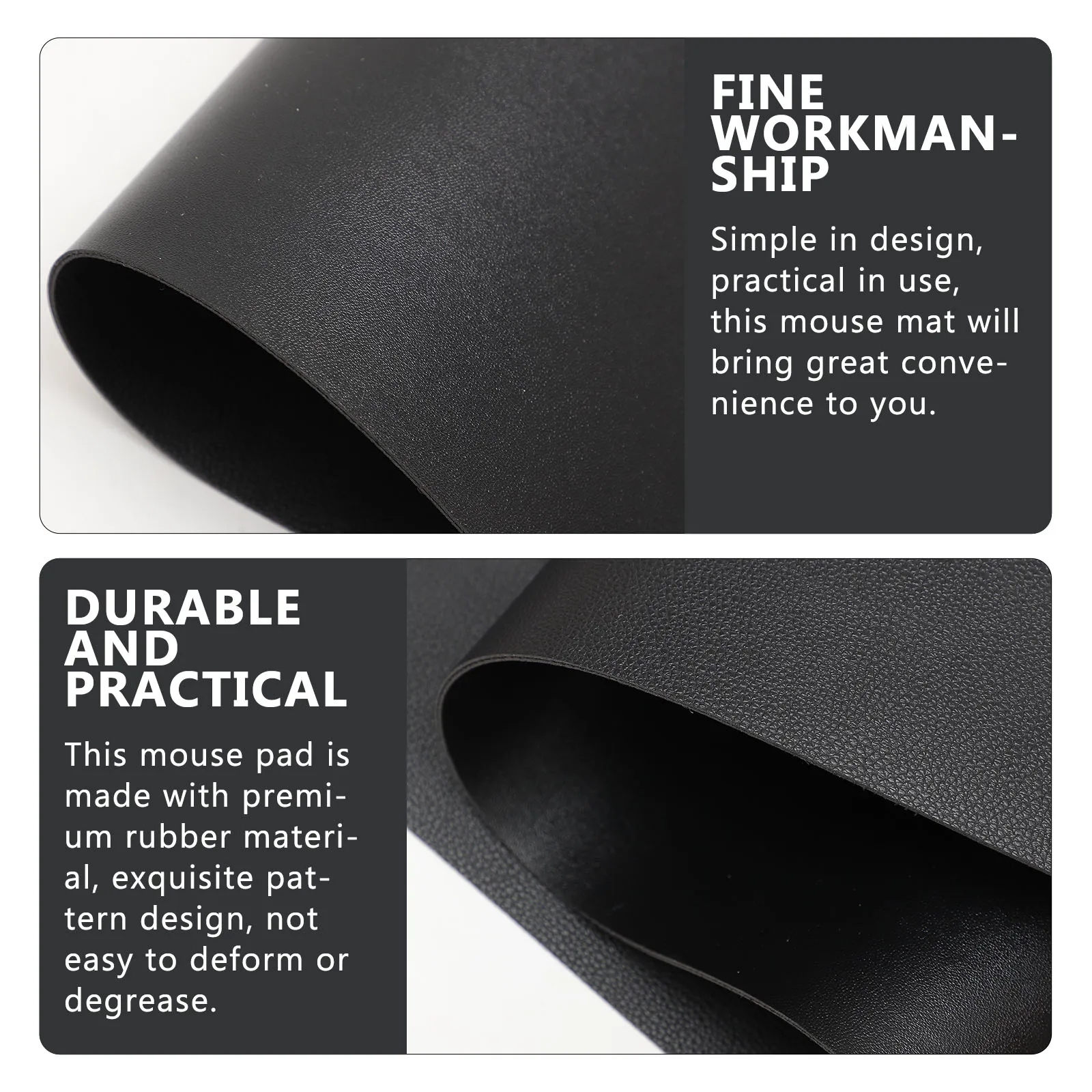 

Large Size Waterproof Mouse Pad 90x40cm Premium PU Anti Skid Desk Computer Gaming Office Laptop Mat Both Sides Gifts