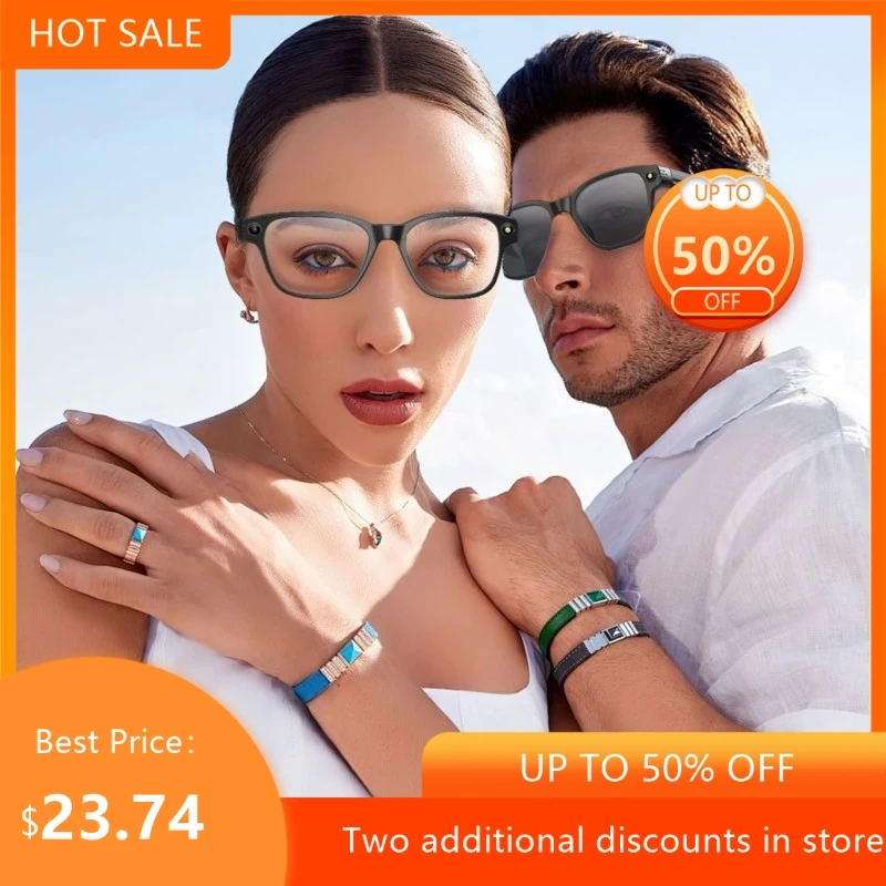 8 Million Camera And Video Recording Smart Glasses Anti Shake AI Simultaneous Translation Can Replace Myopia Glasses New 2026