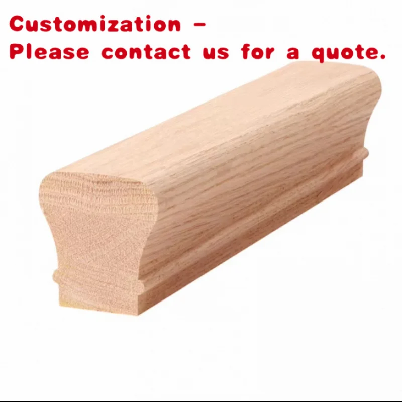 custom.Customized Red Oak Handrails Stairs Balustrades & Railings Handrail Fittings From Vietnam Source Factory