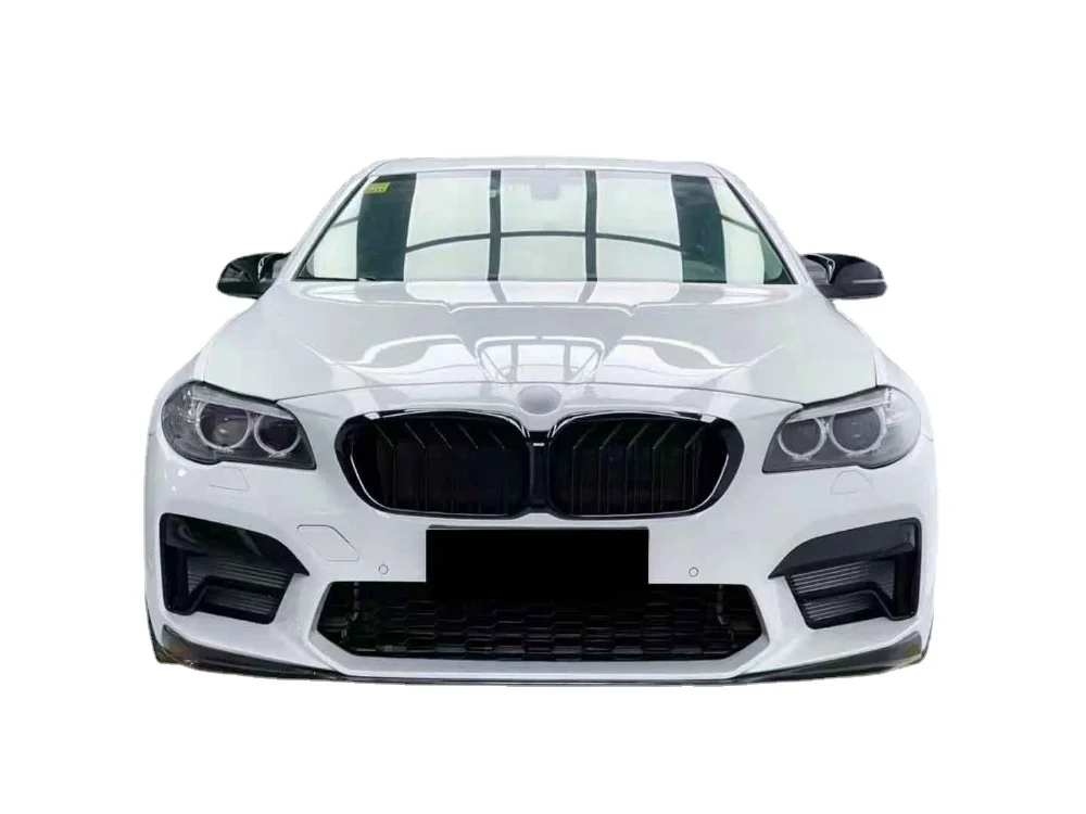 Genuine Car bumpers For 2010-2017 BM 5 Series F10 F18 Upgrade 2021 M5 Body kits With Siamese large Grille