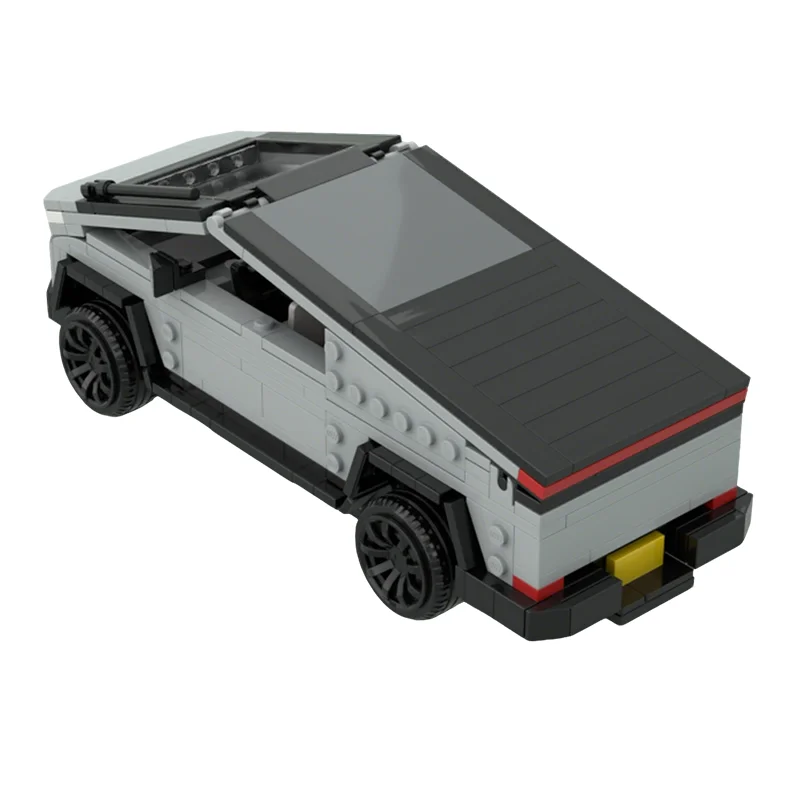 446pcs MOC 9 Wide Tesla Cybertruck City Champions Model Building Blocks Construction Toy Christmas Gifts DIY Creative Idea Brick
