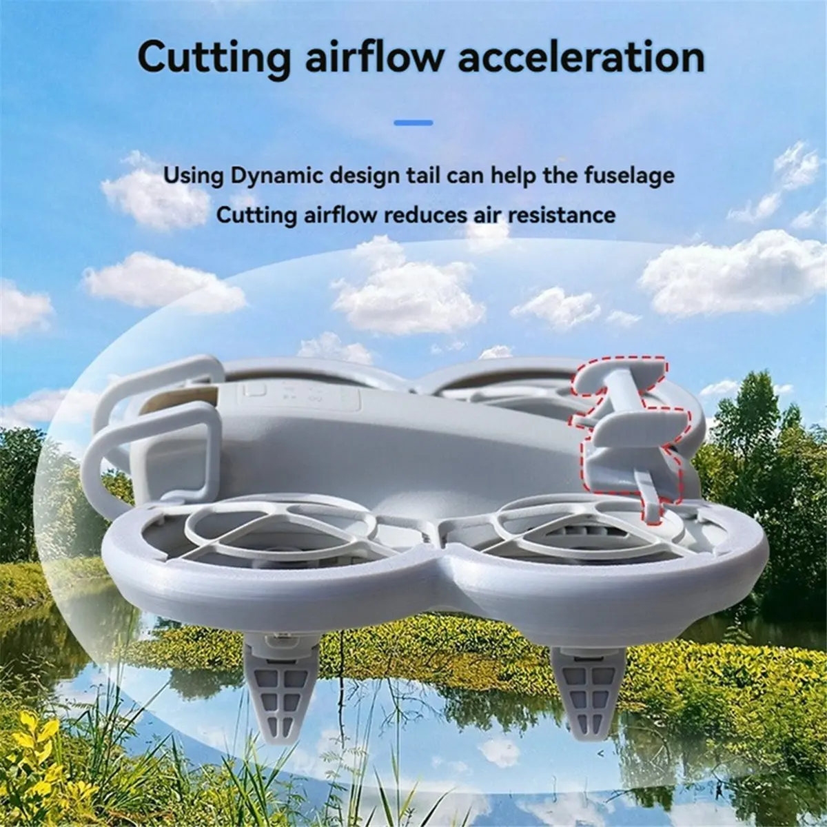 For Neo Bumper Guard Gimbal Camera Protector Foldable Landing Gear Flight Tail Propeller Guard for Neo Parts A