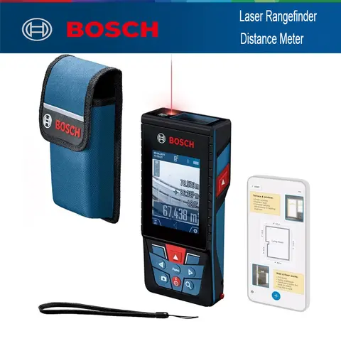 Bosch 레이저 테이프 측정 전문 거리 측정기 광학 거리 측정기 정확한 30-50m 측량 장비