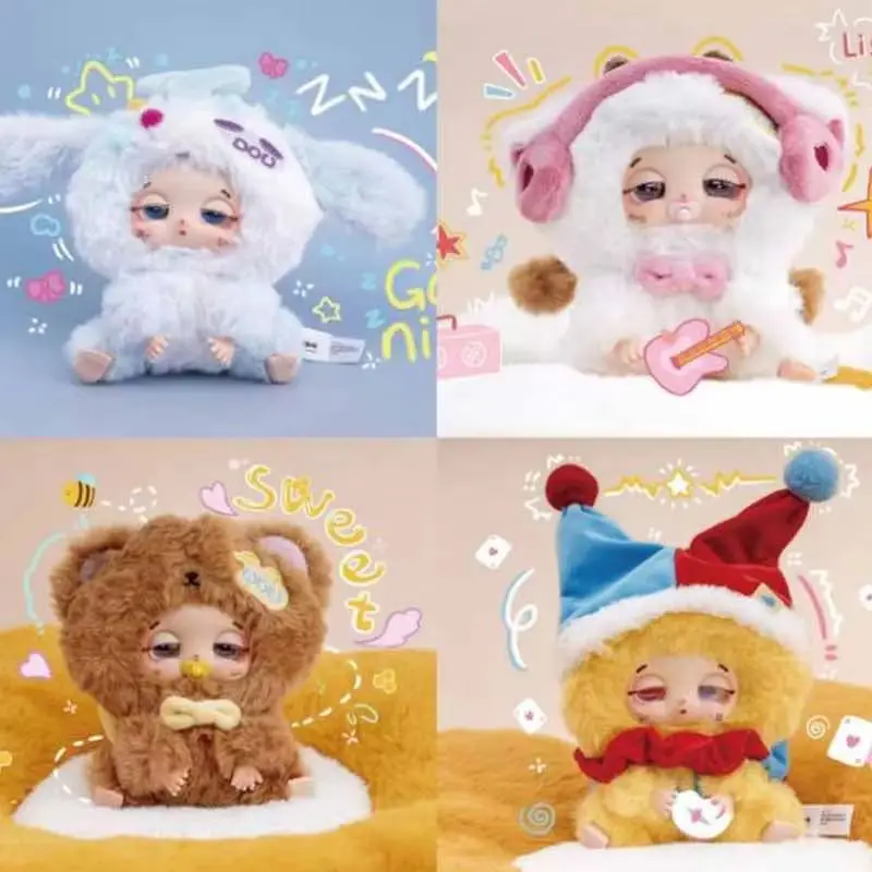 

New Baby Three Sleepy Head Good Luck Giveaway Series Blind Box Backpack Pendant Decoration Trendy Toy Mystery Box Surprise Gifts