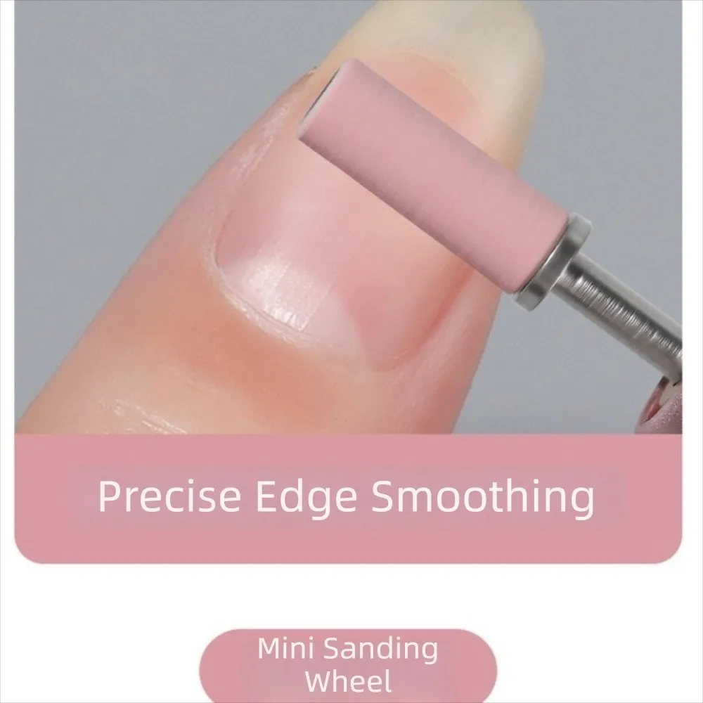 #180 #240 Nail Sanding Bands Dust-Free Efficient Sanding Sanding Rings Upgraded Version Seamless Design Electric Nail Drill