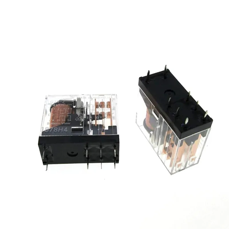 HOT NEW 24V relay G2R-2-24VDC G2R-2 24VDC G2R2 G2R2-24VDC DC24V 24VDC 24V 5A 250VAC DIP8 10pcs/lot