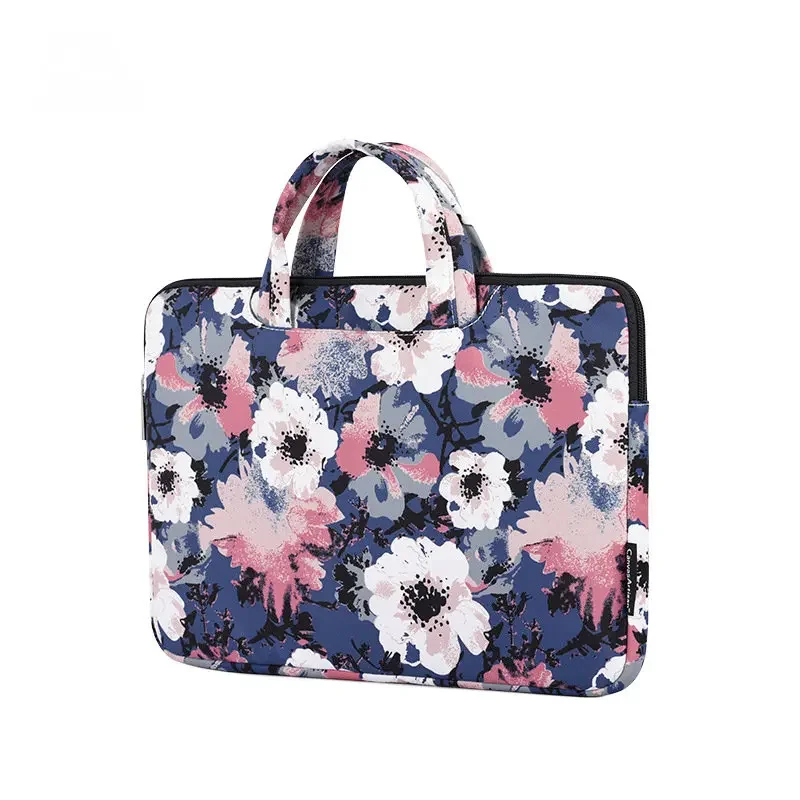 Yeni Marka Laptop Çantası 12 13 14 15 Inç Su Geçirmez Kol Macbook Air Pro M1 Erkek Kadın Dizüstü Darbeye Dayanıklı H43-B01