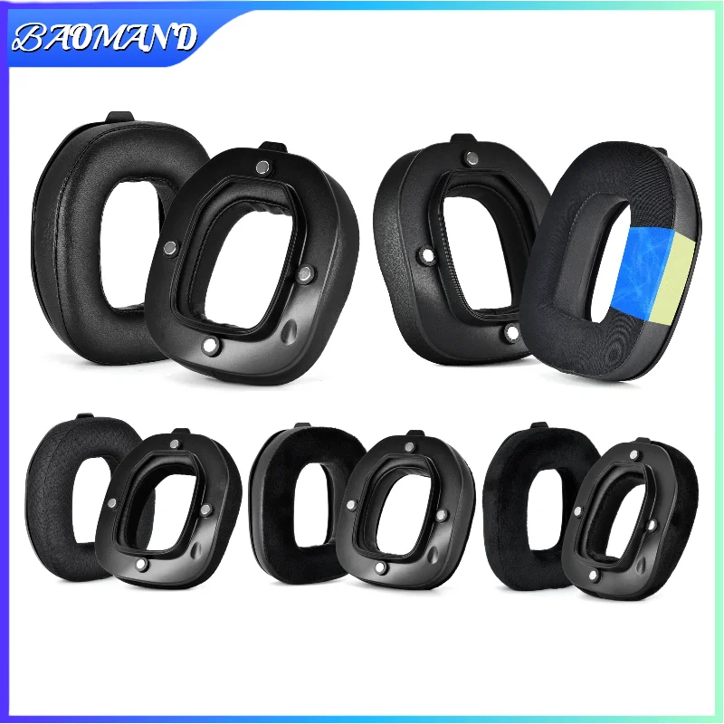 

Replacement Ear Pads Cushions for Logitech Astro A40TR Headphone comfortable Sponge Soft Foam Cushion Earpads