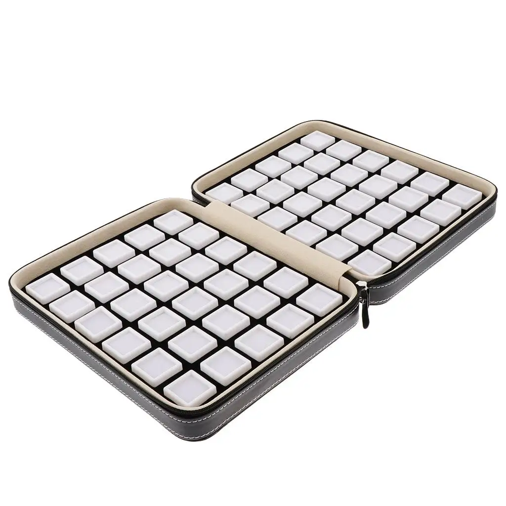 Jewelry Organizer Storage Display Tray 60 Grid Container for Earrings Necklace Beads and Crafts Accessories