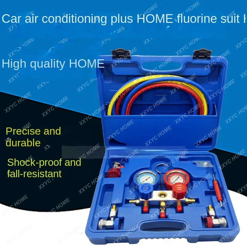 

Car Air Conditioning Fluorometer Pressure Gauge Refrigerant Gauge Fluorination Tool Repair Kit Fluorination Tool Repair Tool