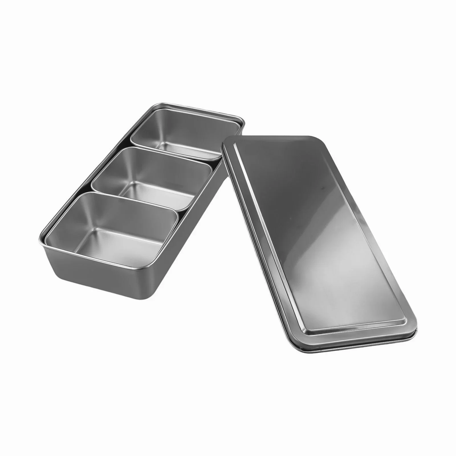 

Stainless Steel Seasoning Box Seasoning Box Kitchen Thickened Pizza Making Tool Snack Storage Box Herb Spice Tools