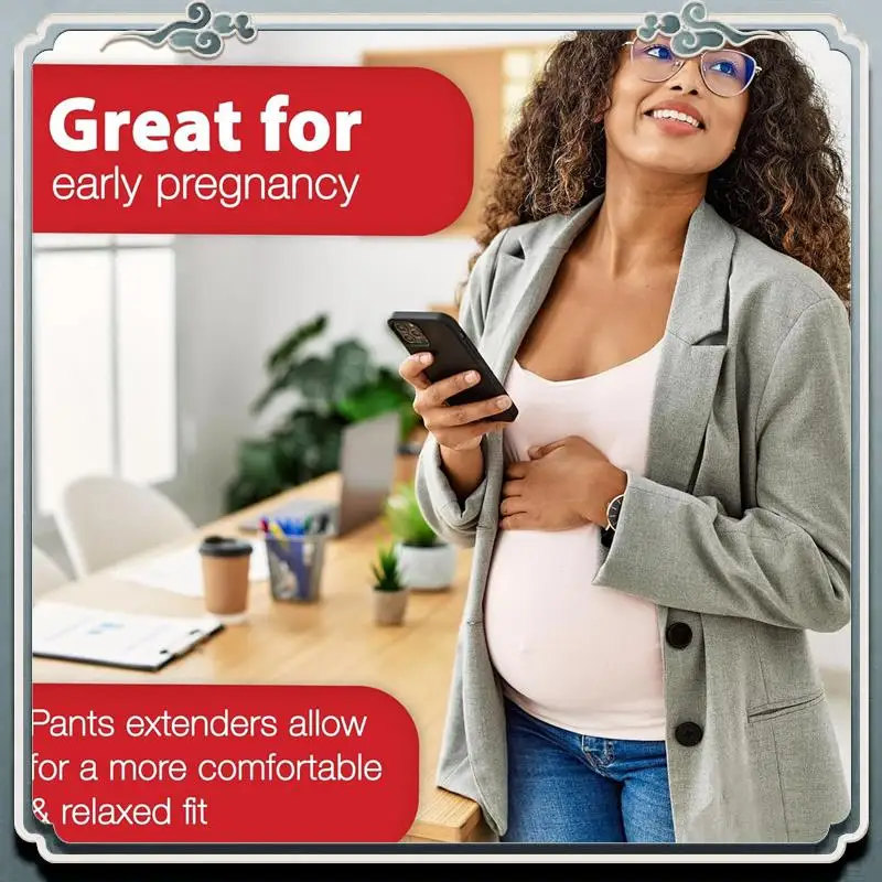 

Button Extender For Pants Waist Extenders For Pants For Men And Women (6-Piece Multiple Styles) Jeans Button Extender Durable