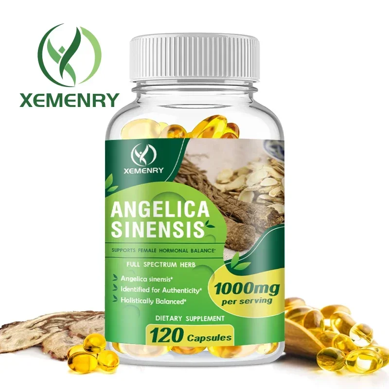 Angelica Sinensis 1000 Mg | Supports Female Hormonal Balance and Promotes Energy, Performance and Mood