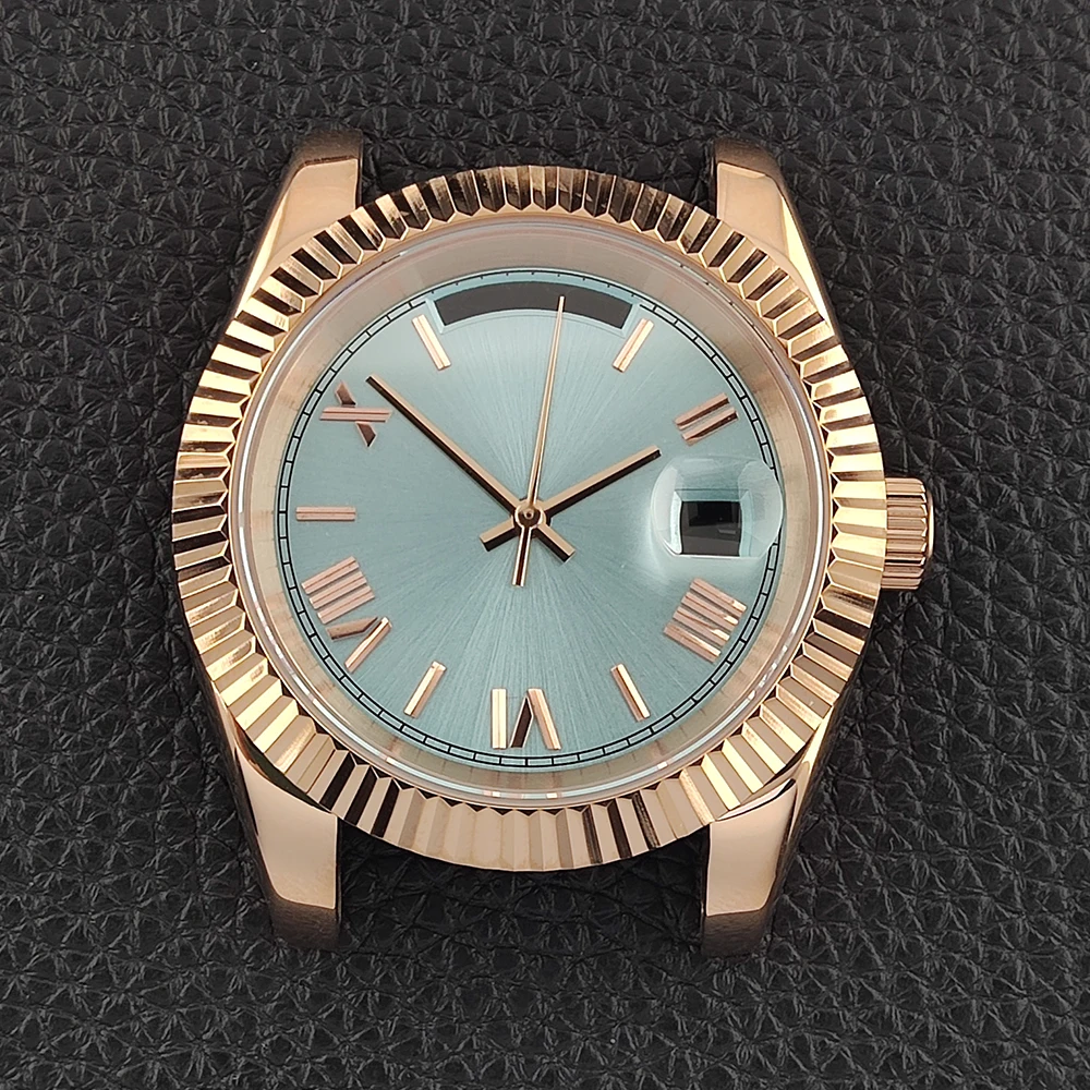 

Корпус для часов 36 мм/39 мм 8285 из нержавеющей стали 316L с сапфировым стеклом, аксессуары для часов 8285, совместимые с механизмом Miyota 8285