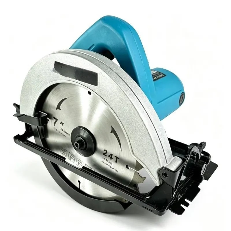 185mm Circular Saw 1050W Industrial Wood Cutting Machine with Plastic Housing Adjustable Angle and Depth for Professional Use