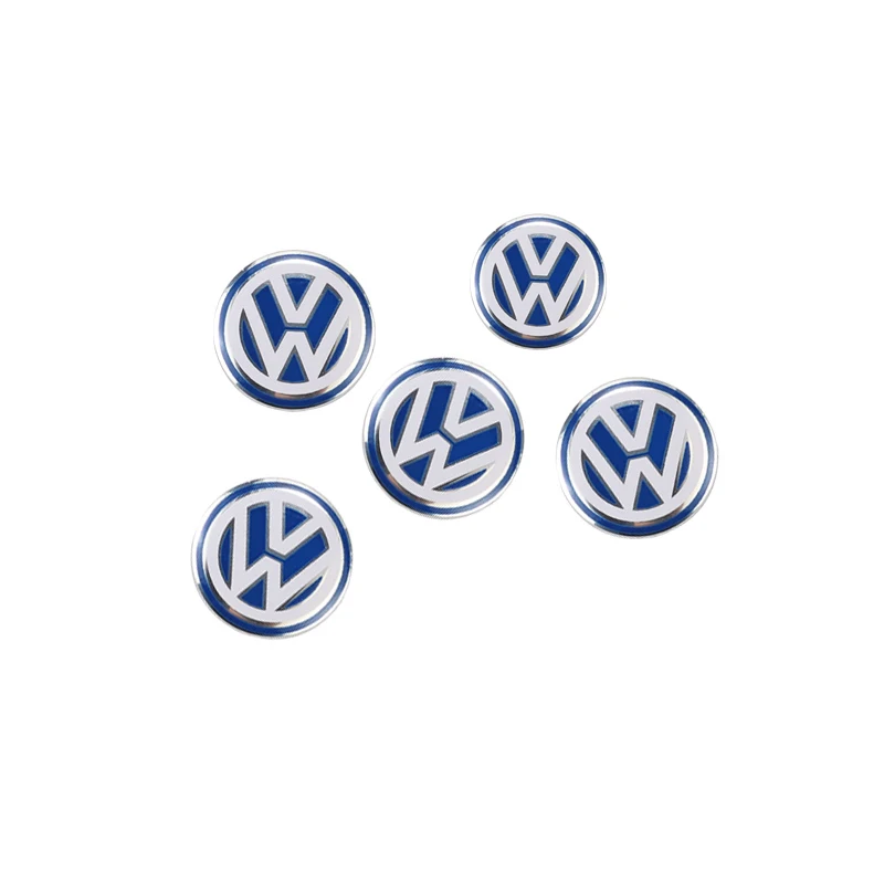 5/10 قطعة سيارة مفتاح بعيد شعار شعار معدني ملصقات لشركة فولكس فاجن GTI بولو جولف باسات تيجوان أرتيون طوارق تايجو العلبة جيتا بيتل شا #5