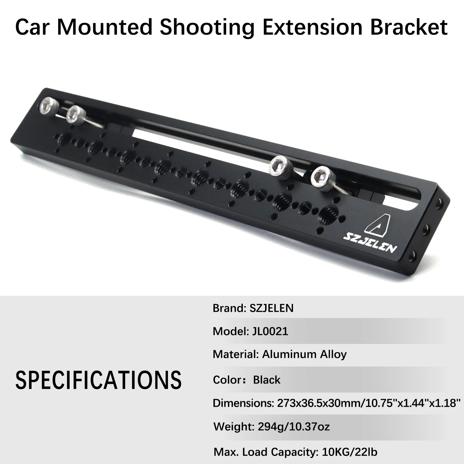 3/8 Screw connection for ARRI RED SONY Camera car mounted shooting extension bracket
