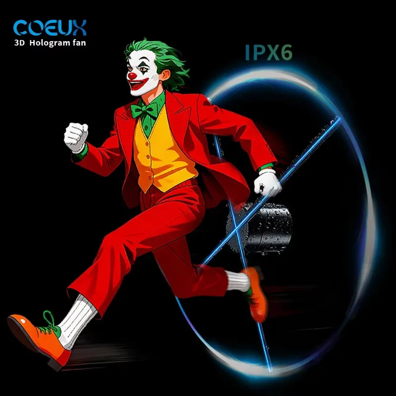 

[Hot Sale] 80cm 3D Hologram Projector Naked Eye Floating Image Advertising Equipment 3D Fan Screen LED Hologram Display Advertis