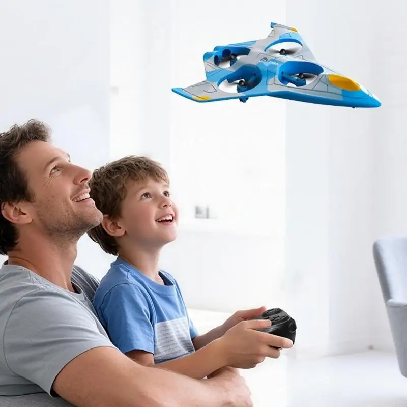 

V56 Height Holding Glider Plane Strong ABS Material Remote Control Plane for Kids Indoor Outdoor Flight Toy A2UB