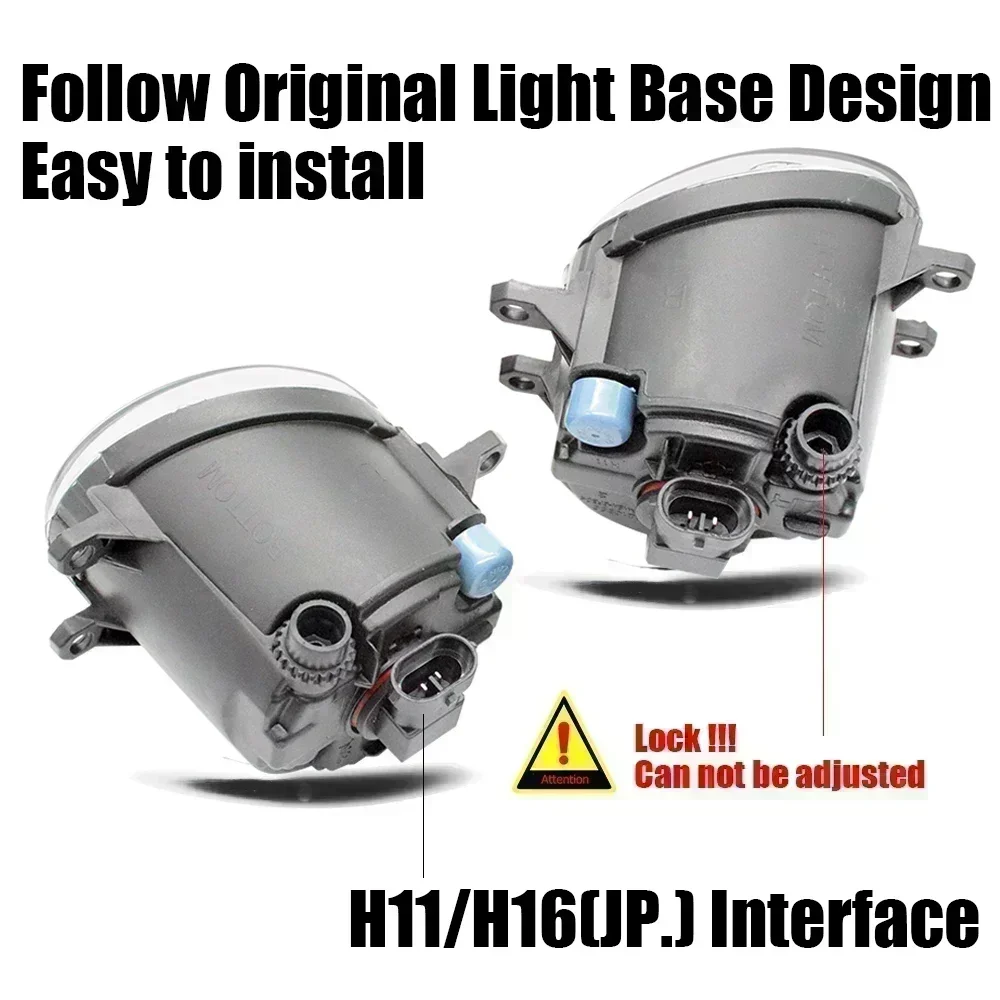 مصباح تشغيل PTF للسيارة ، مصابيح LED ، تجميع DRL لكزس GS250 ، GS350 ، GS300h ، GS450h ، Fog ، our ،