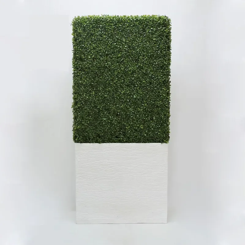 High-end Artificial Plant Grass Wall Grass Hedge Living Green Boxwood Hedges Backdrop Wall Home Decor Green Wall