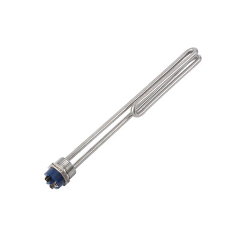 Ultrasonic hot water element DN25 BSP flange - 1KW/2KW/3KW /4KW 1 inch SUS thread folding immersion water heater for solar