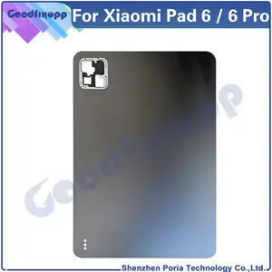 Bilashmart Xiaomi Pad 6 Pro 23043RP34C 23043RP34G 23046RP50C Pad6 Pad6Pro Back Battery Cover Door Housing Rear Case Parts Replacement
