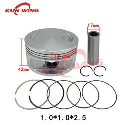 72.7mm Bore Piston Kit for Kymco Xciting 250 People S 250cc Maxxer MXU 300cc 13101-LDB2-E00 13011-KHE7-900 Motorcycle Parts