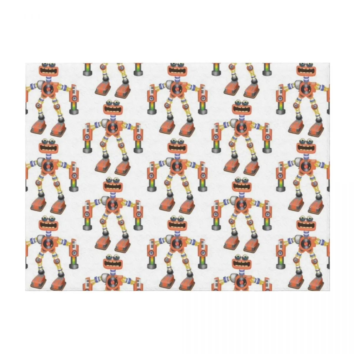 

rare wubbox - my singing monsters wubbox Throw Blanket Sleeping Bag warm winter manga Bed Blankets