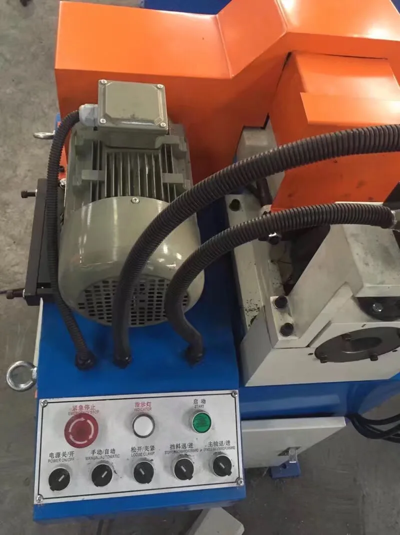 Máquina de chanfrar EF/AC-52 para tubos com componentes de engrenagem e núcleo de rolamento