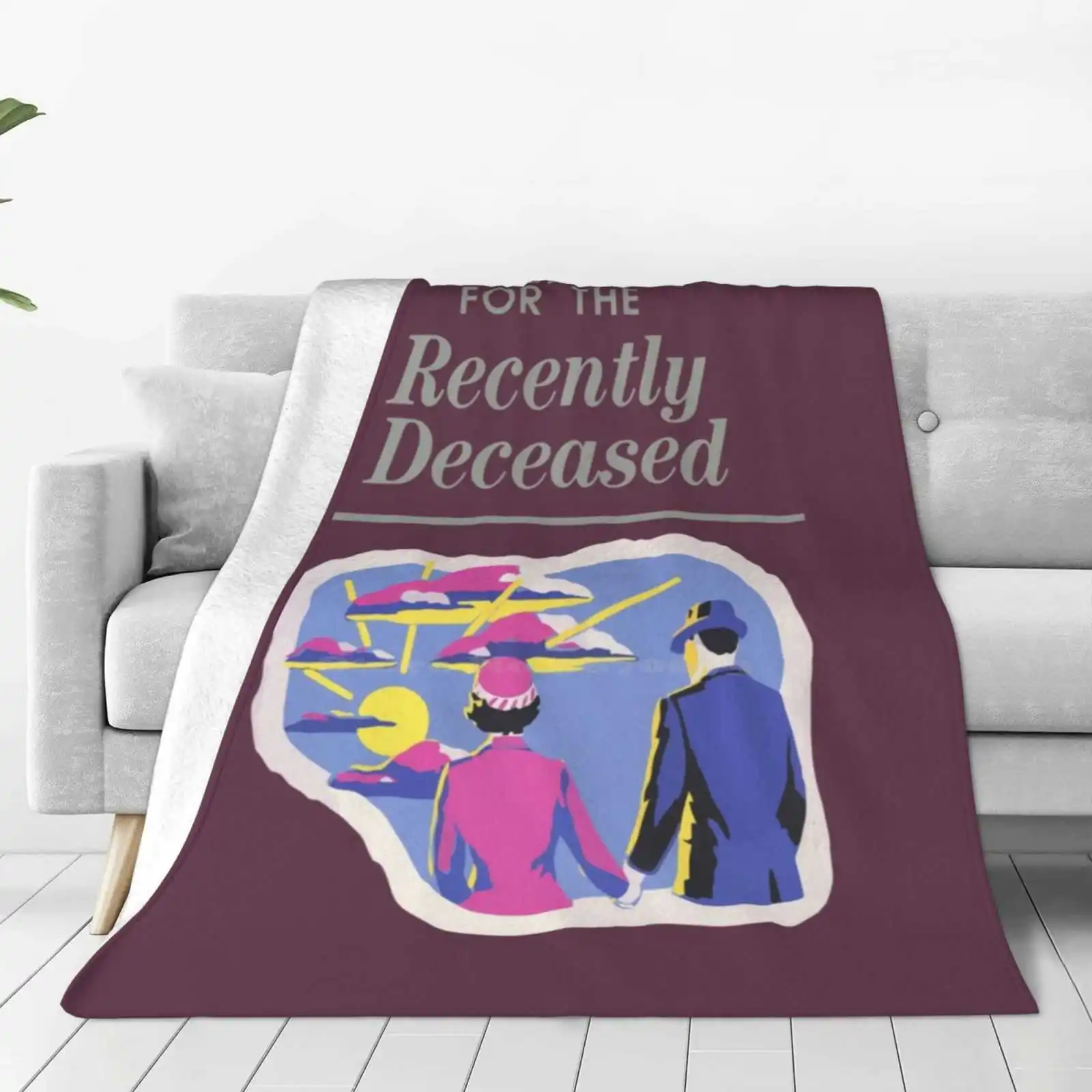 Handbook For The Recently Deceased Super Warm Soft Blankets Throw On Sofa/Bed/Travel Handbook For The Recently Deceased Lydia