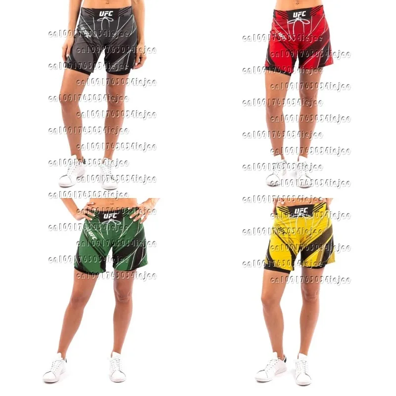 

2026 New Special ufc women Fitness Shorts Quick-drying and Breathable Boxing Shorts, Loose Beach Shorts for Running and Fitness