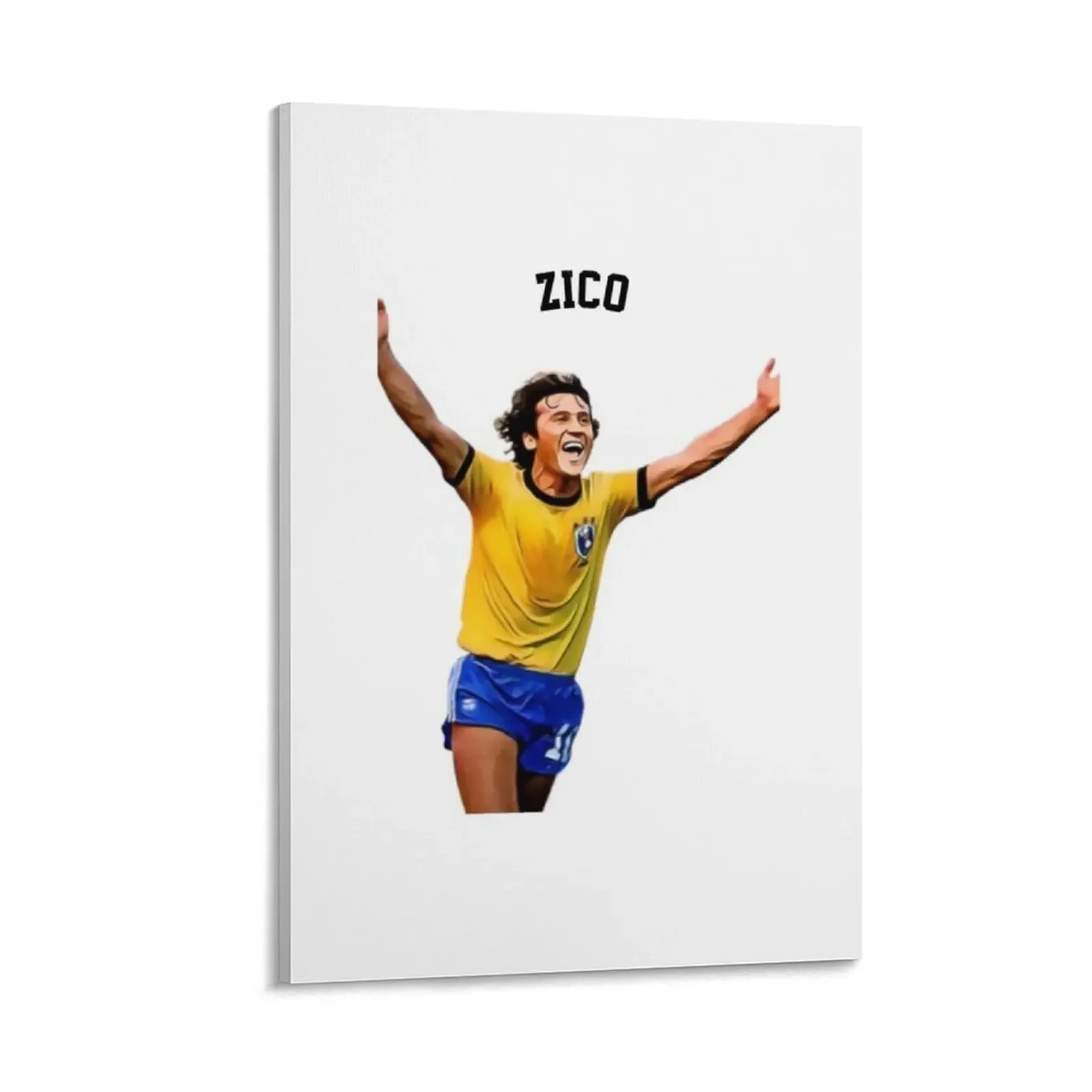 

Legends of The Beautiful Game Cartoon Collection Legends Zico Cartoon Artwork Sticker Canvas Painting anime decoration